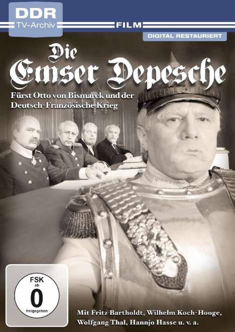 Die Emser Depesche, DVD