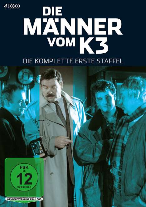 Die Männer vom K3 Staffel 1, 4 DVDs