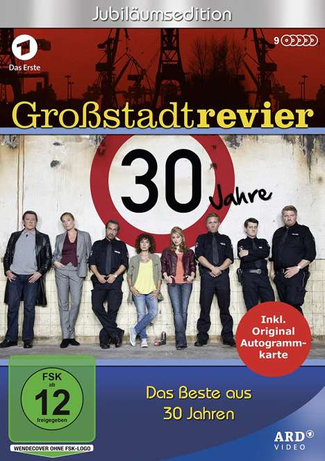 30 Jahre Großstadtrevier (Jubiläumsedition), 9 DVDs