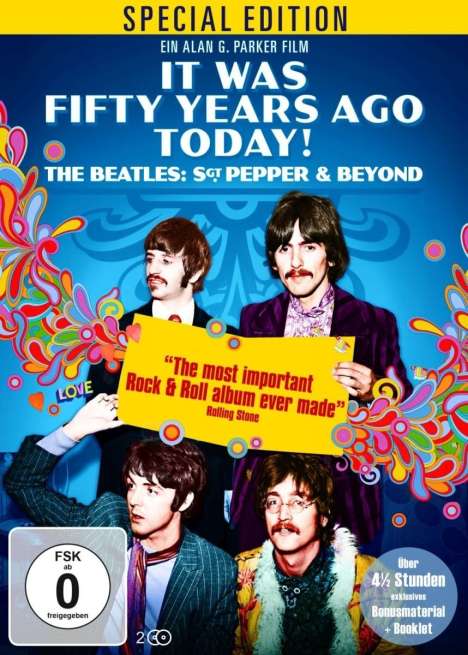 It Was Fifty Years Ago Today! The Beatles: Stg. Pepper &amp; Beyond (OmU) (Special Edition), 2 DVDs