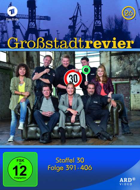 Großstadtrevier Box 26 (Staffel 30), 4 DVDs