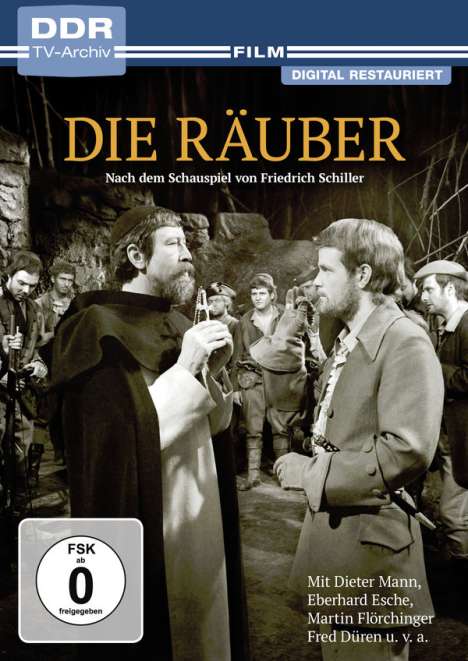 Die Räuber, DVD