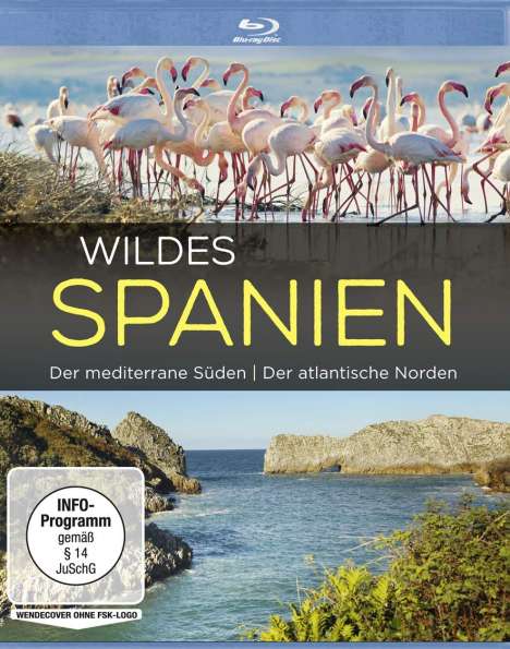 Wildes Spanien: Der meditarrene Süden / Der atlantische Norden (Blu-ray), Blu-ray Disc
