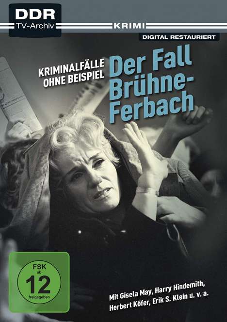 Kriminalfälle ohne Beispiel: Der Fall Brühne-Ferbach, DVD