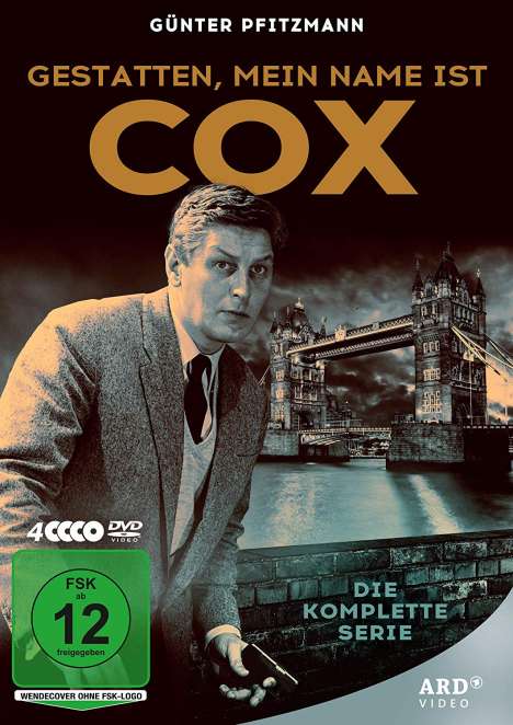 Gestatten, mein Name ist Cox (Komplette Serie), 4 DVDs
