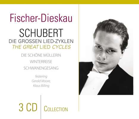 Dietrich Fischer-Dieskau - Schubert: Die großen Lied-Zyklen, 3 CDs