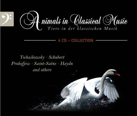 Tiere in der klassischen Musik, 4 CDs