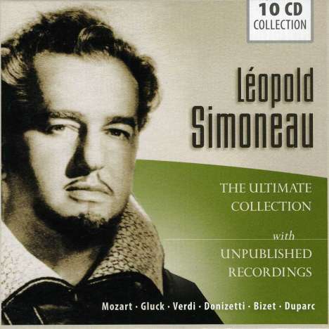 Leopold Simoneau - The Ultimate Collection, 10 CDs