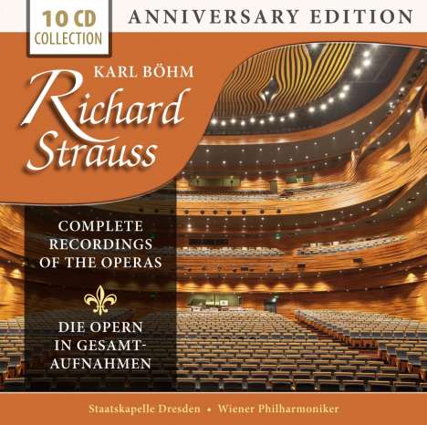 Richard Strauss (1864-1949): Karl Böhm dirigiert Opern von Richard Strauss (Gesamtaufnahmen) Vol.1, 10 CDs