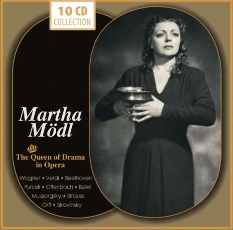 Martha Mödl - The Queen of Drama in Opera, 10 CDs