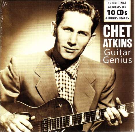 Chet Atkins: Guitar Genius - 18 Original Albums &amp; Bonus Tracks, 10 CDs