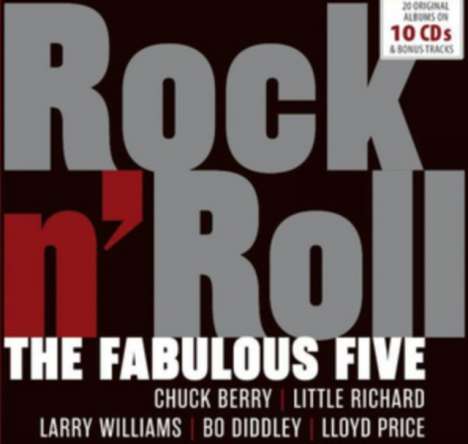 Rock'n'Roll - The Fabulous Five, 10 CDs