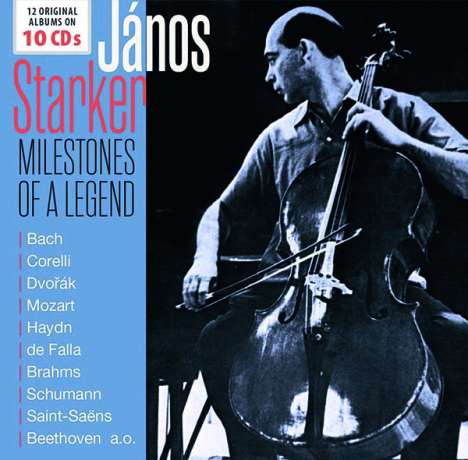 Janos Starker - Milestones of a Legend, 10 CDs