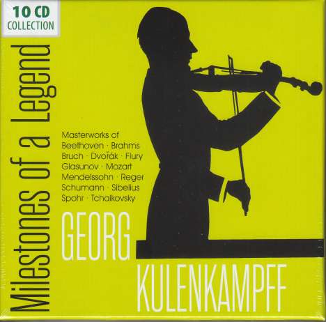 Georg Kulenkampff - Milestones of a Legend, 10 CDs