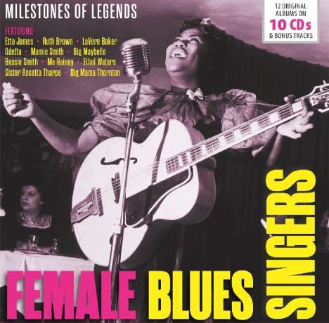 Female Blues Singers, 10 CDs