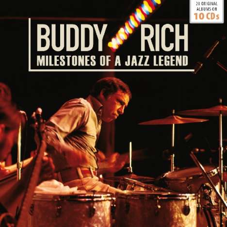 Buddy Rich (1917-1987): Milestones Of A Jazz Legend, 10 CDs