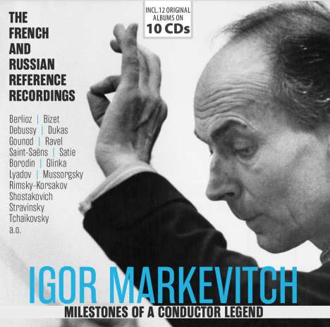 Igor Markevitch - Milestones of a Conductor Legend, 10 CDs