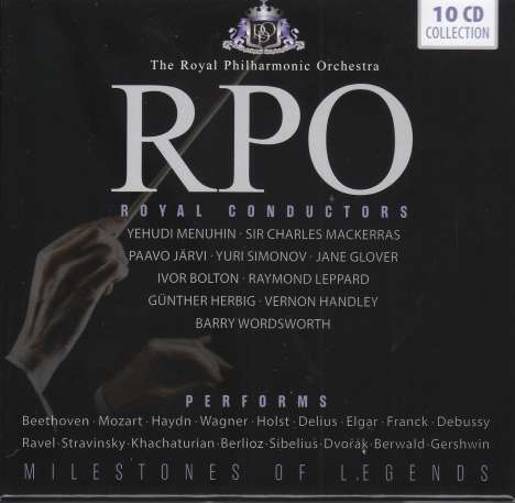 Royal Philharmonic Orchestra - Royal Conductors, 10 CDs