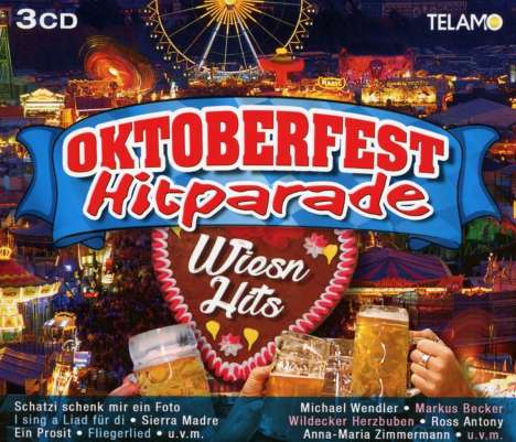 Oktoberfest Hitparade: Wiesn Hits, 3 CDs