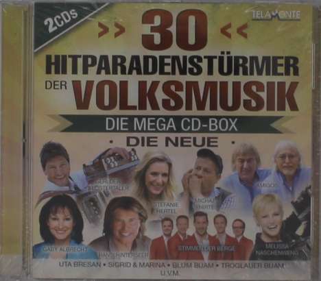30 Hitparadenstürmer der Volksmusik, 2 CDs