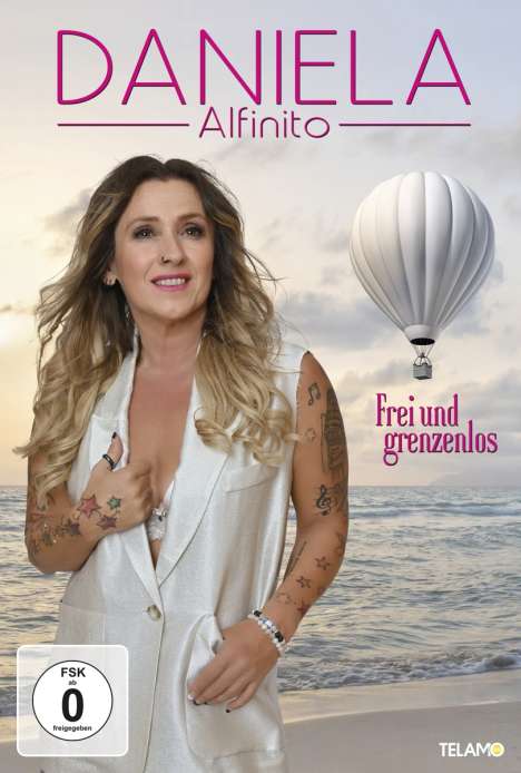 Daniela Alfinito: Frei und grenzenlos (limitierte Fanbox Edition), 1 CD, 1 DVD und 1 Merchandise
