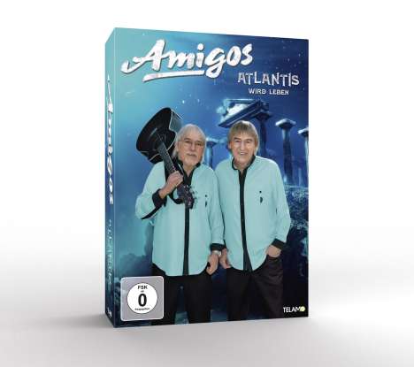 Die Amigos: Atlantis wird leben (limitierte Fanbox Edition), 1 CD und 1 DVD