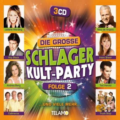 Die große Schlager Kult-Party Folge 2, 3 CDs