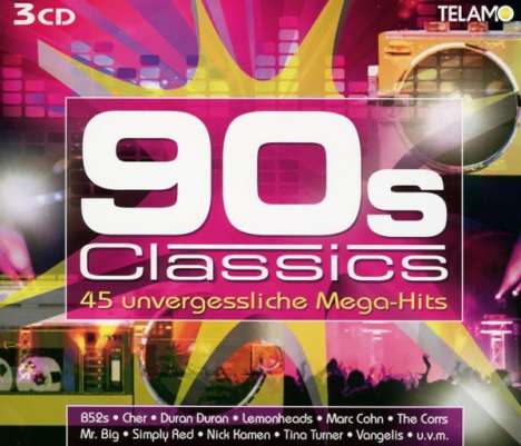 90s Classics, 3 CDs