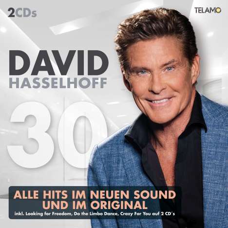 David Hasselhoff: 30, 2 CDs