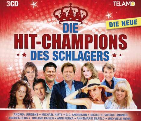 Die Hit-Champions des Schlagers: Die Neue (2018), 3 CDs