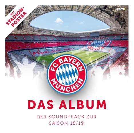 FC Bayern: Der Soundtrack zur Saison 18/19, CD