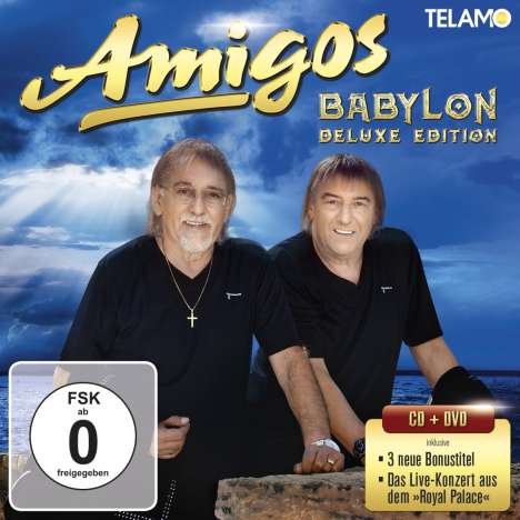 Die Amigos: Babylon (Deluxe Edition), 1 CD und 1 DVD