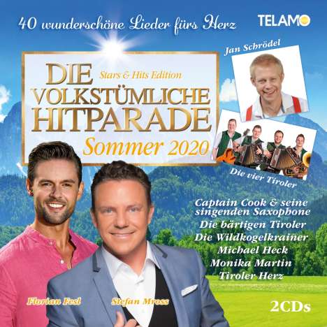 Die volkstümliche Hitparade Sommer 2020, 2 CDs
