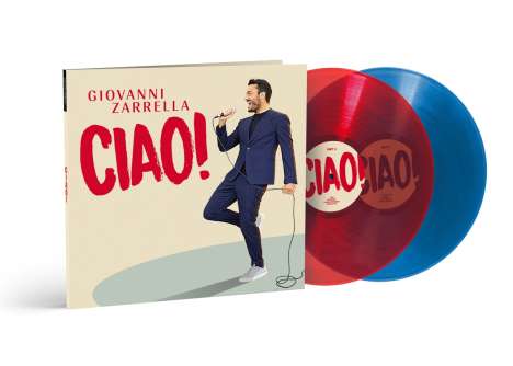 Giovanni Zarrella: CIAO! (Red &amp; Blue Vinyl), 2 LPs