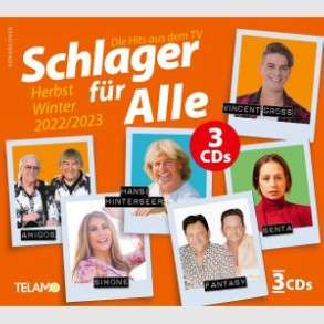 Schlager für Alle: Herbst / Winter 2022 / 2023, 3 CDs