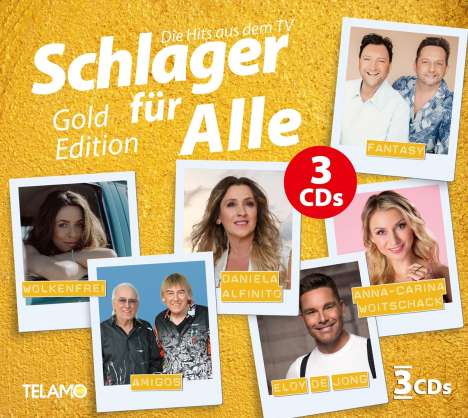 Schlager für Alle (Gold Edition), 3 CDs