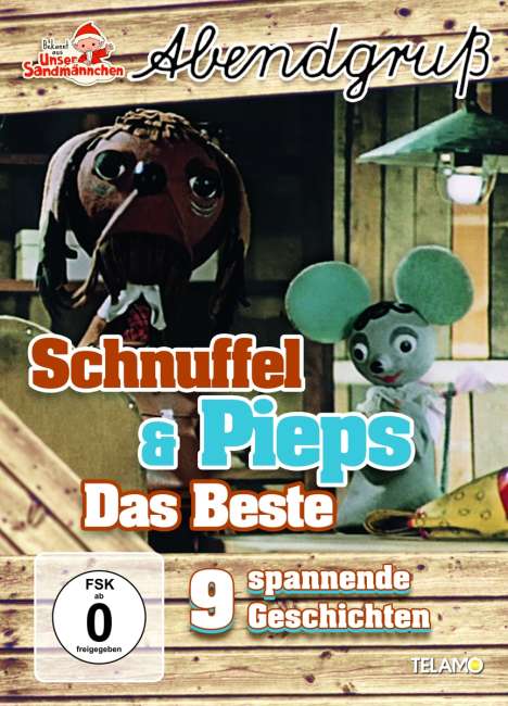 Unser Sandmännchen - Abendgruß: Schnuffel &amp; Pieps - Das Beste, DVD