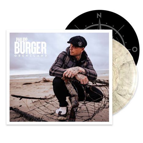 Philipp Burger: Grenzland (Limited Edition) (Marbled Vinyl), 2 LPs