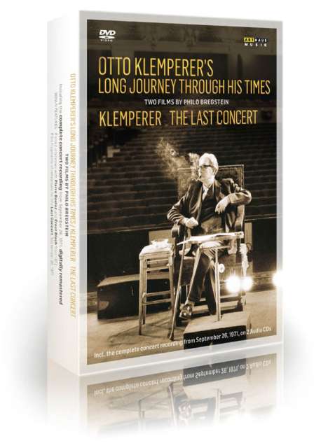 Otto Klemperer's Long Journey Through His Times &amp; Klemperer - The Last Concert (Dokumentationen), 2 DVDs und 2 CDs