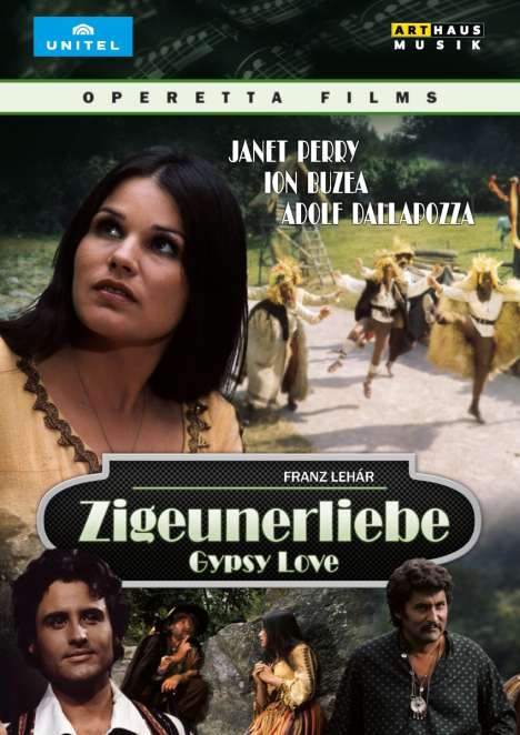 Franz Lehar (1870-1948): Zigeunerliebe (Operettenverfilmung), DVD
