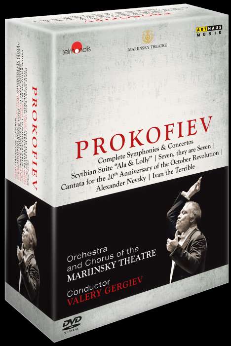 Serge Prokofieff (1891-1953): Serge Prokofieff - Complete Symphonies &amp; Concertos, 7 DVDs