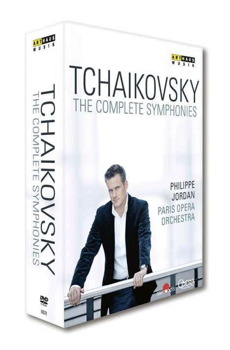 Peter Iljitsch Tschaikowsky (1840-1893): Symphonien Nr.1-6, 3 DVDs