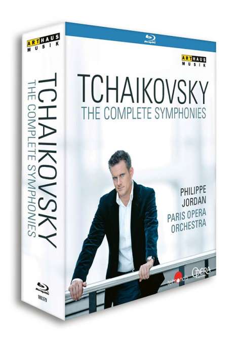 Peter Iljitsch Tschaikowsky (1840-1893): Symphonien Nr.1-6, 3 Blu-ray Discs