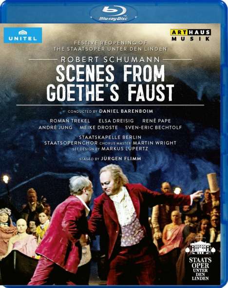 Robert Schumann (1810-1856): Szenen aus Goethes Faust, Blu-ray Disc