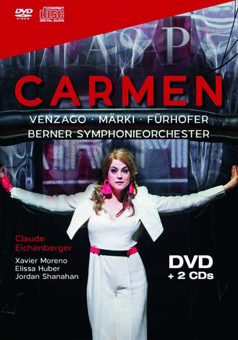 Georges Bizet (1838-1875): Carmen, 1 DVD und 2 CDs