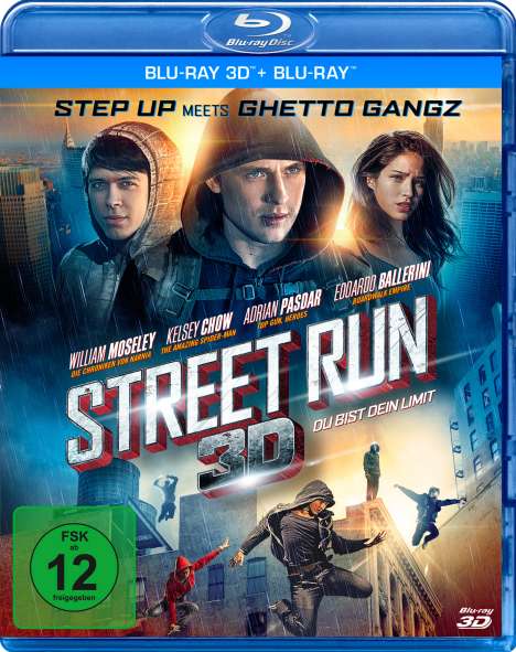 Street Run (3D Blu-ray), Blu-ray Disc