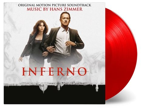 Filmmusik: Inferno (Hans Zimmer) (180g) (Limited-Numbered-Edition) (Red Vinyl), 2 LPs