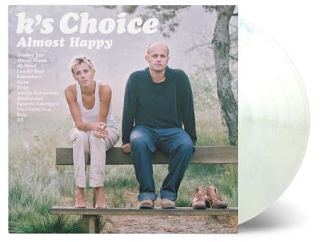 K's Choice: Almost Happy (180g) (Limited-Numbered-Edition) (White w/ Hint Of Green Vinyl), 2 LPs