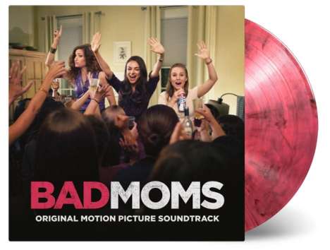 Filmmusik: Bad Moms (180g) (Limited-Numbered-Edition) (Pink &amp; Black Mixed Vinyl), LP