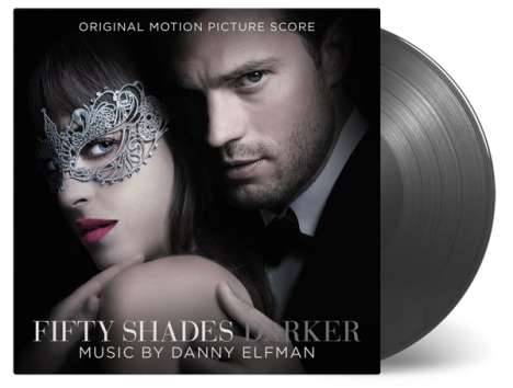 Danny Elfman (geb. 1953): Filmmusik: Fifty Shades Darker (180g) (Limited-Numbered-Edition) (Dark Grey Vinyl), LP